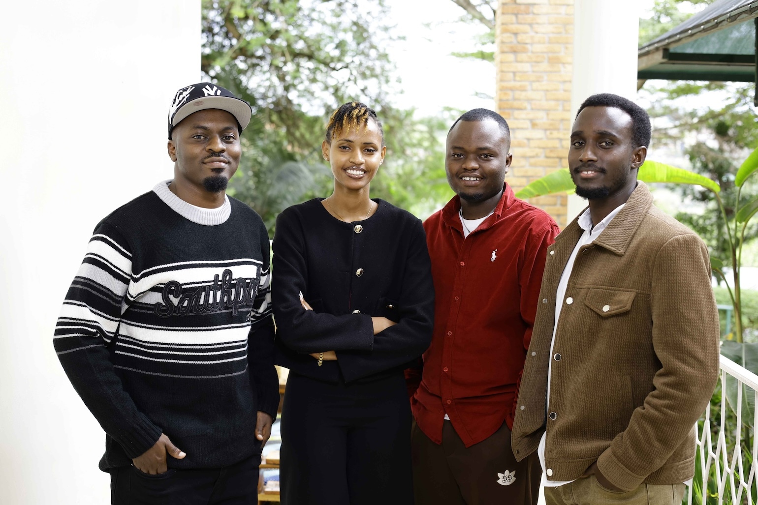 MD Anja Schlösser enjoys working with the CTO of the Rwandan entity, Regis Ishimwe, and his colleagues from the office in Kigali.